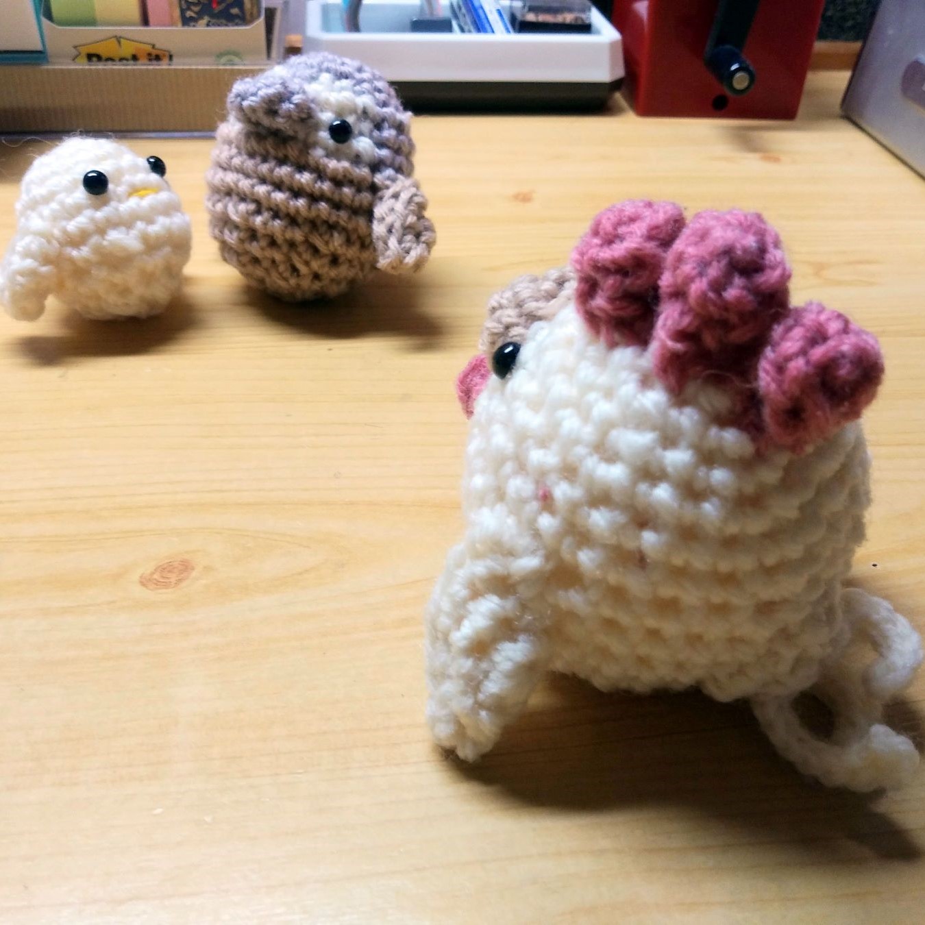 あみぐるみ、鳥